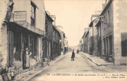 CPA 35 SAINT AUBIN DU CORMIER RUE DE L'ECU - Sonstige & Ohne Zuordnung