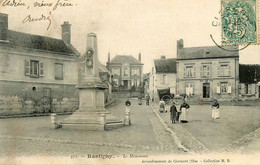 Rantigny * 1907 * La Place Et Le Monument * Attelage - Rantigny