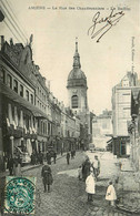 Amiens * 1906 * La Rue Des Chaudronniers Et Le Beffroi * Commerce Magasins De La Belle Indienne - Amiens