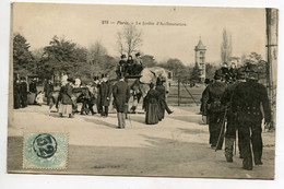75 PARIS Jardin D'Acclimattation D03 2021  Promenade à Dos Eléphant Animation  1906 Voir Cachet " 32 "  D03 2021 - Unclassified