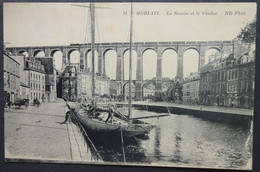 CPA 29 MORLAIX - Le Bassin Et Le Viaduc (avec Train) - ND 14 - Réf. E 285 - Morlaix