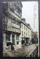 CPA 29 MORLAIX - RARE VUE - Maison De La Reine Anne - Rue Du Mur - JL édit Paris - Pli - Réf. R 150 - Morlaix