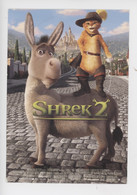 Shrek 2 -  Andrew Adamson  (cp Vierge 2004) Chat Botté Et Ane - Manifesti Su Carta