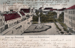 CPA   ALLEMAGNE---GRUSS DONAUWORTH---PARTIE NEIM KRIEGERDENKMAL---1905 - Donauwoerth