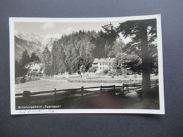 Österreich Deutsches Reich Ostmark 1941 Echtfoto AK Erholungsheim Egerdach - Innsbruck