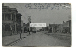Adelaide - Flinders Street - 1909 Used Australia Postcard - Adelaide