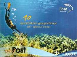 GREECE, Booklet 86, 2015, Tourism: Diving In Greece - Booklets