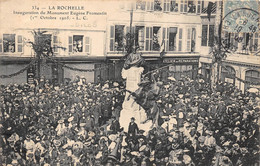 17-LA-ROCHELLE-INAUGURATION DU MONUMENT EUGENE FROMENTIN 1er OCTOBRE 1905 - La Rochelle
