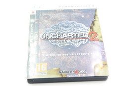 SONY PLAYSTATION THREE PS3 : UNCHARTED 2 AMONG THIEVES LIMITED EDITION COLLECTORS BOX STEEL CASE - PS3