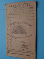 SPAARBOEKJE Kantoor KOKSIJDE 2 > Janssens Julienne / Viane Frans ( Zie/voir SCANS ) +/- 1920/50 ! - Banca & Assicurazione