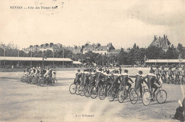 CPA 35 RENNES FETE DES FLEURS 1907 - Rennes