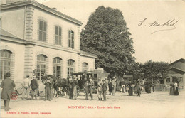 MEUSE  MONTMEDY BAS  Entrée De La Gare - Montmedy