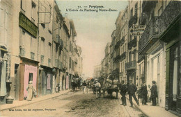 Perpignan * L'entrée Du Faubourg Notre Dame * LAFONT , Docteur En Pharmacie * Commerce A La Confiance , Chaussures - Perpignan