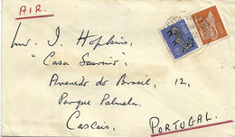 Ireland , Eire ,  Basic Stamps , Dog , Deer - Storia Postale