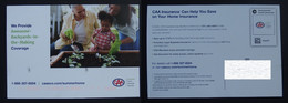 2021 Canada Post Advertising Postal Card (CAA) - Brieven En Documenten