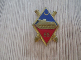 Insigne Originale Sans Attache 68ème Canon Tank Croissant Armée D'Afrique? Zouave ? Spahi? Tirailleurs? - Landmacht