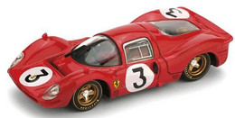 Ferrari 330 P4 - Bandini/Amon - 1st 1000 Kms Monza 1967 #3 - Brumm - Brumm