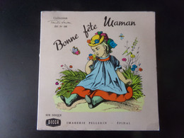 Livre-disque 45 T " Bonne Fête Maman " - Niños