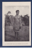 CPA Congo Français Afrique Noire Non Circulé Type Nu Féminin Femme Nue - French Congo