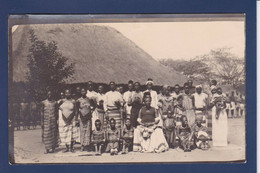 CPA Congo Français Afrique Noire Non Circulé Carte Photo Types - French Congo