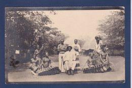 CPA Congo Français Afrique Noire Non Circulé Carte Photo Types Chef De Kanda Kanda - Frans-Kongo