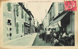 CPA 40 GABARRET RUE MARSAN - Gabarret