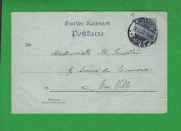 ENTIERS POSTAUX ALLEMAGNE Obl MULHAUSEN - Other & Unclassified