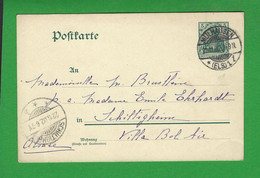 ENTIERS POSTAUX ALLEMAGNE Obl MULHAUSEN - Altri & Non Classificati