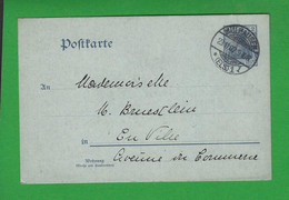 ENTIERS POSTAUX ALLEMAGNE Obl MULHAUSEN - Other & Unclassified