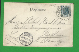 CARTE ALLEMAGNE Obl NOVA KOYNE - Storia Postale