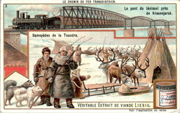 CHROMO LIEBIG - Le Chemin De Fer Transsibérien Série Française N°775 3) - Année 1904 En TB.Etat - Liebig