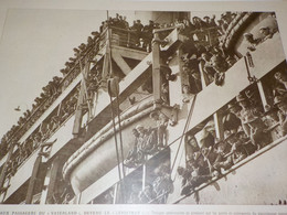 PHOTO PASSAGER DU VATERLAND DEVENU LE LEVIATHAN  1918 - Bateaux