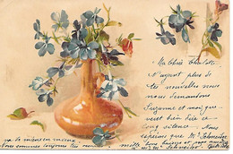 Illustrator - C. V. S. - Flowers, Fleurs, Blumen, Fiori, Vase / 1903? - Otros Ilustradores