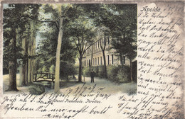 6435) APOLDA - SCHÖTENER PROMENADE - Paradies - Tolle LITHO 23.08.1907 !! - Apolda