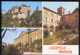 CPM Neuve 46 LACAPELLE MARIVAL Multi Vues Le Château La Miséricorde Maison Familiale Du Moutier Notre Dame - Lacapelle Marival