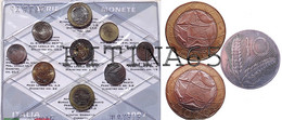 VARIANTE !!! 1997 SERIE PRIVATA 1000 LIRE CON CONFINI ESATTI ED ERRATI E 10 LIRE !!! - Mint Sets & Proof Sets