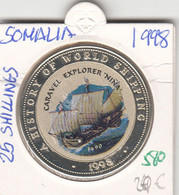CR0580 MONEDA SOMALIA 25 SHILLINES 1998 20 - Somalië