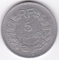 5 FRANCS 1949 B (Beaumont Le Roger). 9 Fermé), Aluminium - 5 Francs