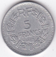 5 FRANCS 1947 (9 Ouvert ) Aluminium - 5 Francs