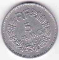 5 Francs Lavrillier 1947 B (Beaumont Le Roger) , 9 Ouvert , Aluminium - 5 Francs