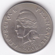 Nouvelle-Calédonie. 20 Francs 2008. En Nickel - Nouvelle-Calédonie