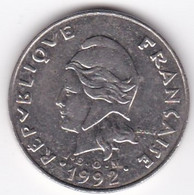 Nouvelle-Calédonie. 20 Francs 1992 En Nickel - Nuova Caledonia