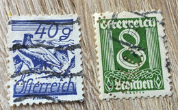 ÖSTERREICH-Autriche Stempel  -Perforé-Perforés,Perfin Perfins,,Perforato, Perforated, Perforata,Durchlöche - Perforiert/Gezähnt