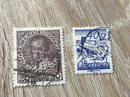 ÖSTERREICH-Autriche Stempel  -Perforé-Perforés,Perfin Perfins,,Perforato, Perforated, Perforata,Durchlöche - Perforiert/Gezähnt