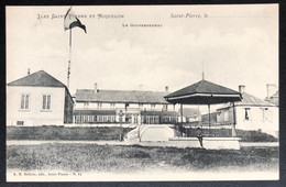 Carte Postale Originale De Saint-Pierre Et Miquelon 1900/1920 "Le Gouvernement" TTB - Saint Pierre And Miquelon