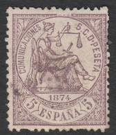 1874 Ed144 / Edifil 144 Usado - Usati