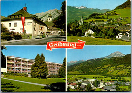 12486 - Steiermark - Gröbming , Kirche Gegen Kamm , Schladminger Tauern , Moosheim , Gasthof Post , Käfer - Gelaufen - Gröbming