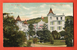 ZOY-28 Bex Hotel Des Bains. Guggenheim 5728a.  Cachet Bex 1915 - Bex