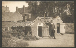 Amsterdam, Visscherswoningen Bij Het Tolhuis (over 't IJ), Ongelopen Kaart, Circa 1910 - Amsterdam