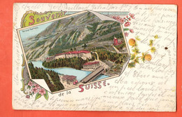 ZOY-31 SELTEN Souvenir De La Suisse. Gruss. Kurhaus Tarasp. Litho. Pionier. Gelaufen 1901 - Tarasp